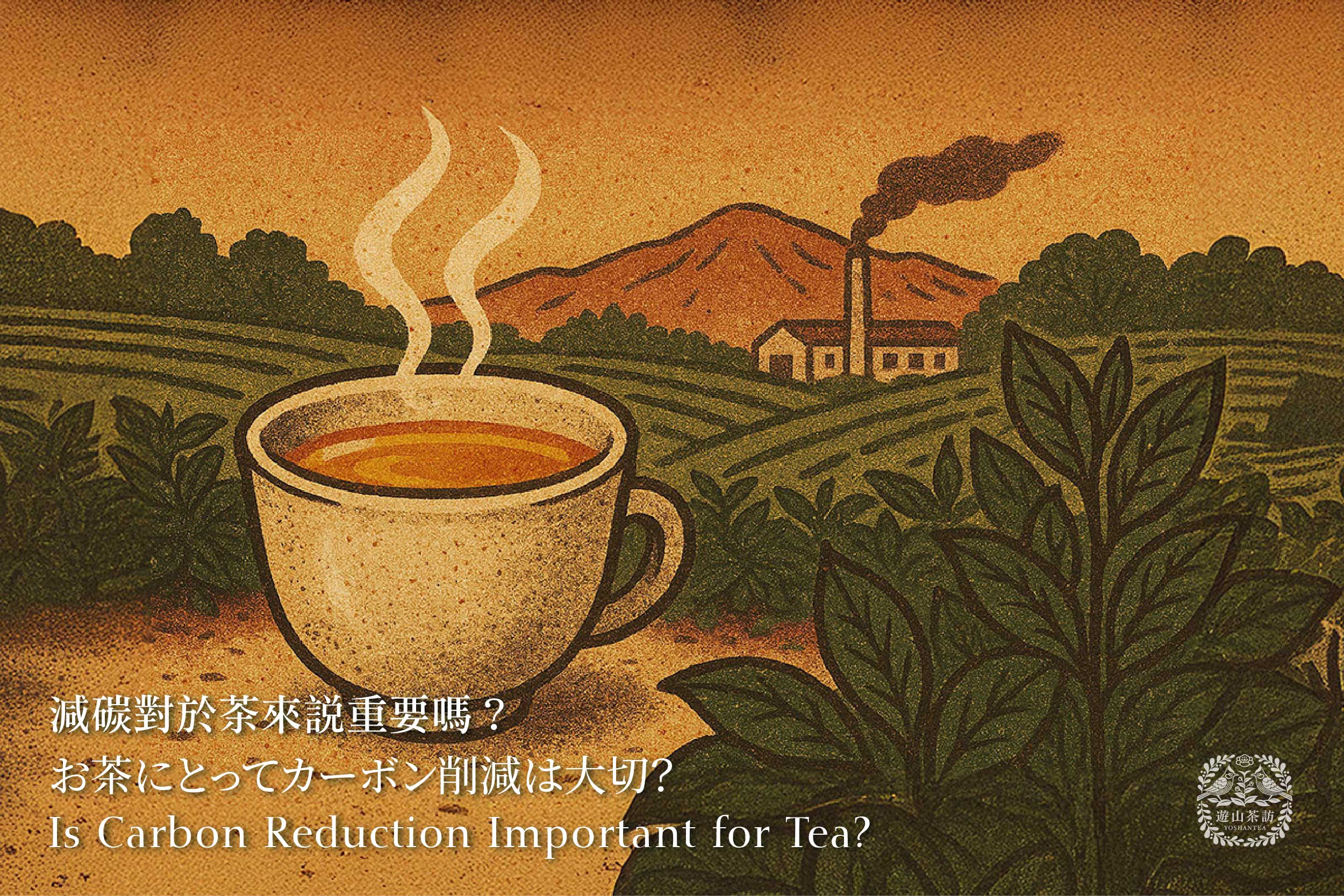 Is Carbon Reduction Important for Tea?