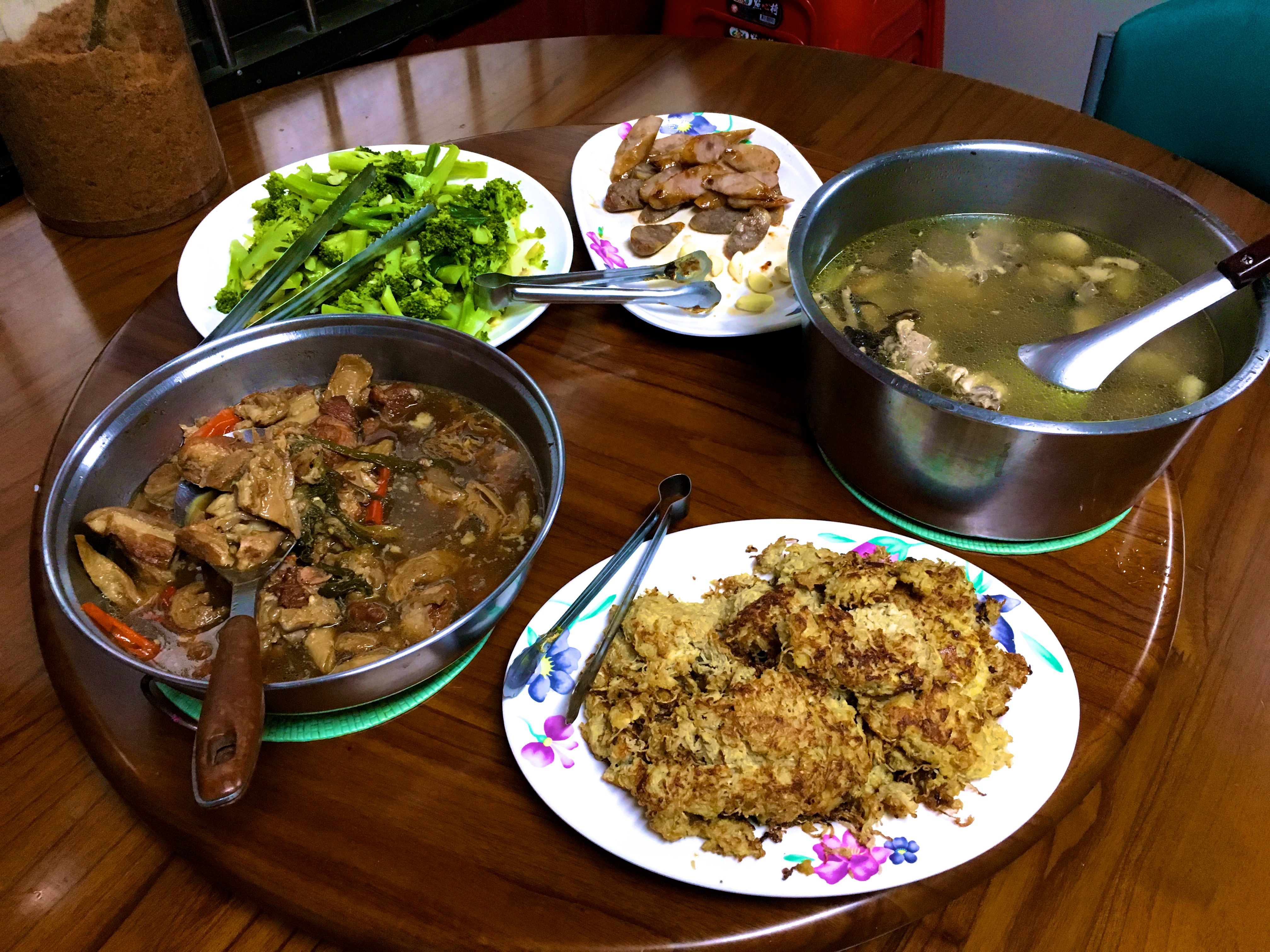 制茶时候的美味