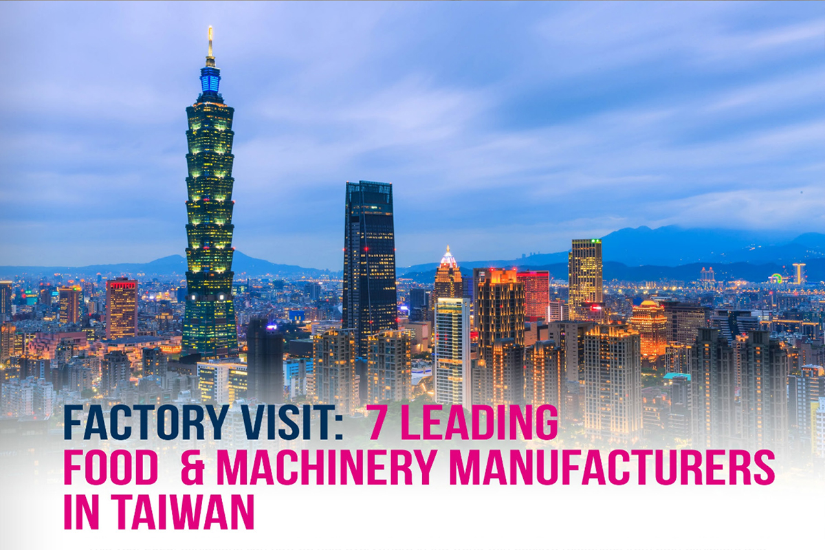 7 Leading food & machinery manufacturers in taiwan